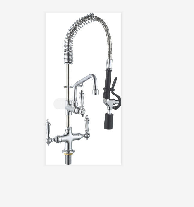 98001MN-2C pre Rinse Kitchen Faucet With Pull abaixo do pulverizador fornecedor